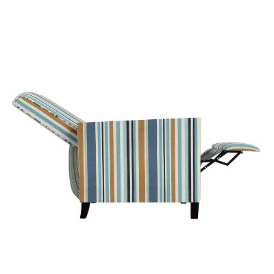 Evy Pushback Recliner Chair - ProLounger Taupe 4 Evy Pushback Recliner Chair - ProLounger Taupe - Image 2