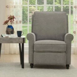 Prolounger Push Back Recliner Chair - Handy Living Gray