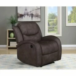 Johnson Power Recliner - Relax-A-Lounger Light Gray -Living Room Chairs store unnamed file 12674
