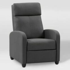 Lynwood Recliner Chair - CorLiving Light Gray