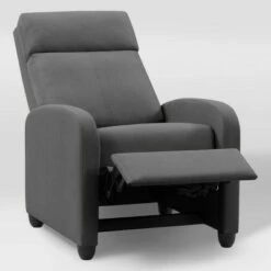 Lynwood Recliner Chair - CorLiving Light Gray -Living Room Chairs store unnamed file 12684