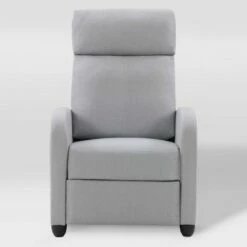 Lynwood Recliner Chair - CorLiving Light Gray -Living Room Chairs store unnamed file 12692