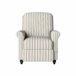 Lehnor Pushback Recliner Chair Woven - ProLounger Checked Black -Living Room Chairs store unnamed file 12715