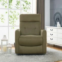 Prolounger Rocker Recliner Chair - Handy Living Charcoal Gray