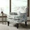 Sara Upholstered Accent Chair with Nail Head Trim | Karat Home