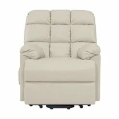 Prolounger Renu Power Recline and Lift Wall Hugger Chair - Handy Living Cream -Living Room Chairs store unnamed file 12768