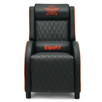 Costway Massage Gaming Recliner Chair Leather Single Sofa Home Theater Seat 6 Costway Massage Gaming Recliner Chair Leather Single Sofa Home Theater Seat - Image 4