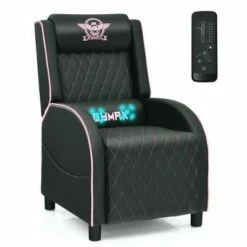 Costway Massage Gaming Recliner Chair Leather Single Sofa Home Theater Seat 25 Costway Massage Gaming Recliner Chair Leather Single Sofa Home Theater Seat -Living Room Chairs store unnamed file 12782