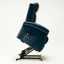 Lehman Navy Blue Traditional Lift Chair - Comfort Pointe -Living Room Chairs store unnamed file 12790
