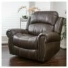 Charlie Bonded Leather Glider Recliner Club Chair - Christopher Knight Home