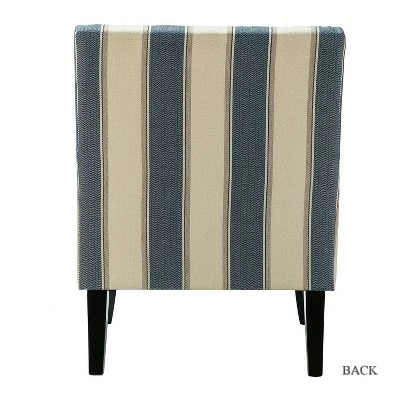 Sara Upholstered Accent Chair with Nail Head Trim | Karat Home 9 Sara Upholstered Accent Chair with Nail Head Trim | Karat Home - Image 7