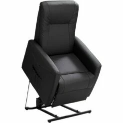Elm Lane Danford Black Remote Control Recliner Lift Chair -Living Room Chairs store unnamed file 12817