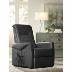 Elm Lane Danford Black Remote Control Recliner Lift Chair -Living Room Chairs store unnamed file 12818