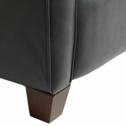 Elm Lane Lounge Recliner Chair Gray Genuine Leather 3-Way for Living Room -Living Room Chairs store unnamed file 12837