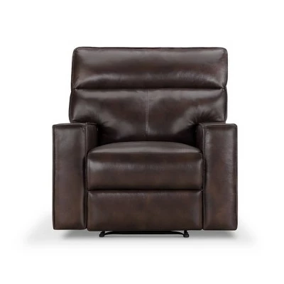 Easley Leather Power Reclining Chair - Abbyson Living Camel 4 Easley Leather Power Reclining Chair - Abbyson Living Camel - Image 2