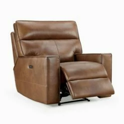 Easley Leather Power Reclining Chair - Abbyson Living Camel 9 Easley Leather Power Reclining Chair - Abbyson Living Camel -Living Room Chairs store unnamed file 12844