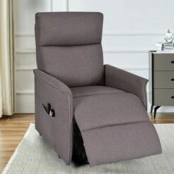 Costway Electric Power Lift Massage Chair Recliner Sofa Fabric Padded Seat Home -Living Room Chairs store unnamed file 12883