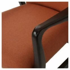 Set of 2 Becker Upholstered Armchairs - Christopher Knight Home Deep Red