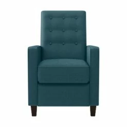 Nya Button Tufted Pushback Accent Chair - ProLounger Textured Gray -Living Room Chairs store unnamed file 12901