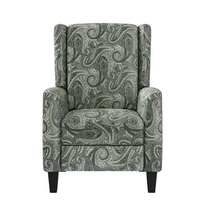 Lani 2 Position Pushback Recliner Chair Linen - ProLounger Heather Gray 3 Lani 2 Position Pushback Recliner Chair Linen - ProLounger Heather Gray