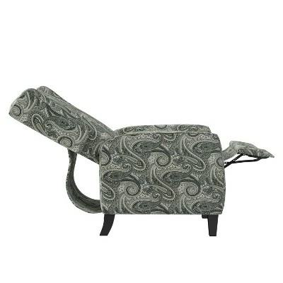 Lani 2 Position Pushback Recliner Chair Linen - ProLounger Heather Gray 4 Lani 2 Position Pushback Recliner Chair Linen - ProLounger Heather Gray - Image 2