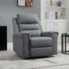 HOMCOM Modern Rocker Recliner Chair Linen Fabric Single Sofa Home Theater Seating with Overstuffed Armrest and Back Grey 2 HOMCOM Modern Rocker Recliner Chair Linen Fabric Single Sofa Home Theater Seating with Overstuffed Armrest and Back Grey -Living Room Chairs store unnamed file 12913