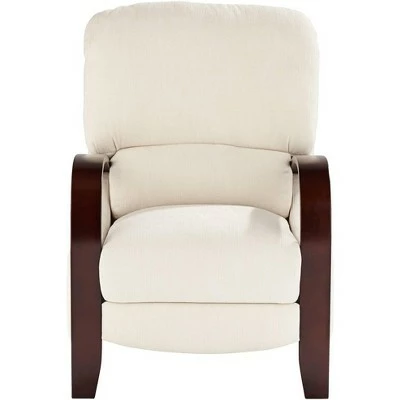 Elm Lane Soho Ivory Recliner Chair Modern Armchair Comfortable Push Manual Reclining Footrest for Bedroom Living Room Reading Home 9 Elm Lane Soho Ivory Recliner Chair Modern Armchair Comfortable Push Manual Reclining Footrest for Bedroom Living Room Reading Home - Image 7