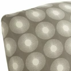 Kensington Hill Gray Fabric Recliner Chair Modern Armchair Comfortable Push Manual Reclining Footrest Bedroom Living Room Reading -Living Room Chairs store unnamed file 12956