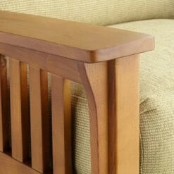 Elm Lane June Spring Recliner Chair Modern Armchair Comfortable Push Manual Reclining Footrest Bedroom Living Room Reading Home -Living Room Chairs store unnamed file 12974