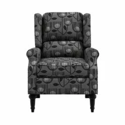 Ani Wingback Pushback Recliner - ProLounger Gray