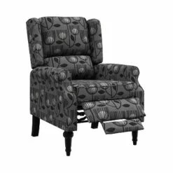 Ani Wingback Pushback Recliner - ProLounger Gray 21 Ani Wingback Pushback Recliner - ProLounger Gray -Living Room Chairs store unnamed file 12997