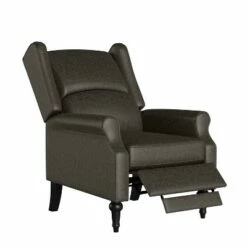 Ani Wingback Pushback Recliner - ProLounger Gray 23 Ani Wingback Pushback Recliner - ProLounger Gray -Living Room Chairs store unnamed file 12999