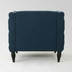 Alira Modern Tufted Armchair Navy Blue - Christopher Knight Home -Living Room Chairs store unnamed file 1300