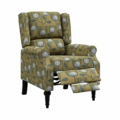 Ani Wingback Pushback Recliner - ProLounger Gray 24 Ani Wingback Pushback Recliner - ProLounger Gray -Living Room Chairs store unnamed file 13000