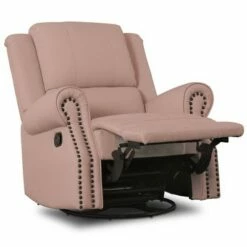 Delta Children Dylan Nursery Recliner Glider Swivel Chair Pink -Living Room Chairs store unnamed file 13016