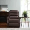 Power Recliner and Lift Chair Chocolate Brown - ProLounger -Living Room Chairs store unnamed file 13036
