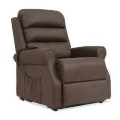 Power Recliner and Lift Chair Chocolate Brown - ProLounger -Living Room Chairs store unnamed file 13038