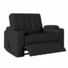 Oversized Wall Hugger Recliner Chair Microfiber - ProLounger Dark Brown -Living Room Chairs store unnamed file 13046