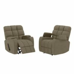 Set of 2 Wall Hugger Storage Recliner Chairs Microfiber - ProLounger Deep Blue 23 Set of 2 Wall Hugger Storage Recliner Chairs Microfiber - ProLounger Deep Blue -Living Room Chairs store unnamed file 13086