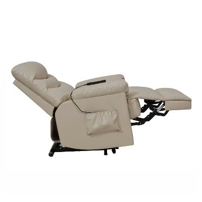 Wall Hugger Power Recliner and Lift Chair Cream - ProLounger 5 Wall Hugger Power Recliner and Lift Chair Cream - ProLounger - Image 3