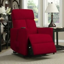 Power Lift Chair Recliner - Prolounger Red -Living Room Chairs store unnamed file 13116