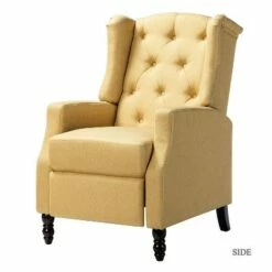 Valentin Velvet Manual Recliner | Karat Home -Living Room Chairs store unnamed file 13160