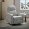Lavina Fabric Swivel Glider Recliner - Abbyson Living Dark Gray 2 Lavina Fabric Swivel Glider Recliner - Abbyson Living Dark Gray -Living Room Chairs store unnamed file 13173