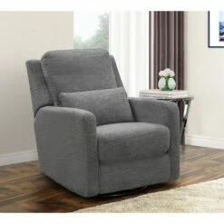 Sofia Swivel Glider Recliner - Abbyson Living Ivory