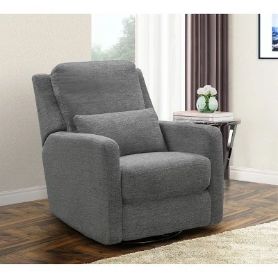 Sofia Swivel Glider Recliner - Abbyson Living Ivory 3 Sofia Swivel Glider Recliner - Abbyson Living Ivory