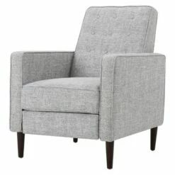 Mervynn Mid-Century Recliner - Christopher Knight Home Muted Yellow -Living Room Chairs store unnamed file 13197