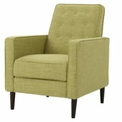 Mervynn Mid-Century Recliner - Christopher Knight Home Muted Yellow -Living Room Chairs store unnamed file 13199