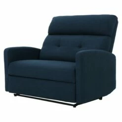 Halima 2-Seater Recliner - Christopher Knight Home Navy -Living Room Chairs store unnamed file 13214