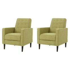 Set of 2 Mervynn Mid-Century Recliner - Christopher Knight Home Slate -Living Room Chairs store unnamed file 13230