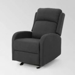 Alouette Rocking Recliner - Christopher Knight Home Navy Blue -Living Room Chairs store unnamed file 13241